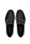 Men's Genuine Leather Black Casual Shoes - 5