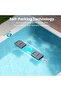 Upgraded Solar Powered Robotic Pool Skimmer,Surface Pool Cleaner with Remote Control, Spot Cleaning - 7