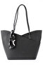 Black Double Handle Shoulder Bag - Cnt2003