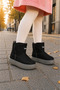 Cold-Resistant Water-Repellent Girls' Winter Boots with Fur Inside