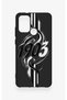 Casper Via F20 Compatible Black and White Ivy Patterned Silicone Case - 4