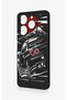 Tecno Spark 10 Pro Compatible Speed Passion Patterned Silicone Case - 4