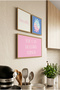 You Can Do Hard Things and Breath Written Motivational - Set of 3 Wooden Frame Look Mdf Paintings - 4