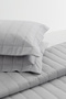 Faint Double Bedspread Set - Anthracite - 3