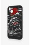 حافظة سيليكون بنمط Speed Passion متوافقة مع iPhone 14 Plus/15 Plus - 4