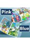 A3 Portfolio Folder with 30 Binder Sheets, Plastic Display Folder Binder Presentation Book with Clea - 5