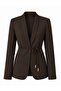 Brown Belted Jacket - 2Y9702