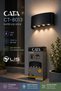 Ct-8013 Kapri Modern Outdoor 15W Modern Led Sconce Amber Light - 3