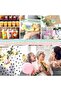 ملصقات ورقية للطابعة، لفات ملصقات حرارية صغيرة لطابعات Phome mo M110 M120 M220 M221، مقاس 50x50 مم دائرية الشكل - 4