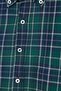 Men's Regular Fit Classic Cut Button Lapel Small Checkered Cotton Shirt - 3