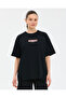W oversize fit graphic t-shirt women's black t-shirt s2610063-3817