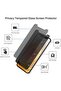 [2 Pack] ProCase iPhone 12 Pro/iPhone 12 (6.1 inch 2020) Privacy Screen Protector, Anti-Spying Dark - 3