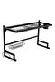 Multi Functional Kitchen Draining Rack Provides a Designated space for Dishes Mugs Chopping Boards Knives