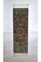 Traditional Medallion Patterned Green / Silk-30X90 cm