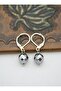 Terahertz Stone Earrings - Multicolor - - 2