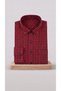 Men's Classic Loose Fit Long Sleeve Checkered Dad Shirt with Pockets - 2