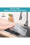 6 Fridge Storage Boxes Fridge Organizer With Removable Drain Plate&Lid Stackable Fridge Storag - 3