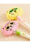 Assorted Plush Leopard Spring Ball Pens - 3