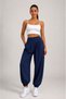 Women's High Waist Elastic Balloon Pants - 2