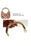 14 cm U Model Bag Handle Golden Color