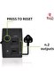 Tecnoware UPS ERA PLUS 800 TOGETHER ON - مصدر طاقة غير منقطع - مقبسين عالميين للإخراج - - 5