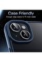 Camera Lens Protector Scratch-Resistant Tempered Glass with Aluminum Edging for iPhone 15 and iPhone - 2