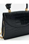 Women Black Crossbody Bag - 2