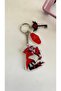 Hazbin Hotel Acrylic Charm Keychain 6-7cm Imported Lucifer Charlie Morningstar Alastor