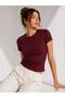 Set of 4 95% Cotton Anti-Sweat Breathable Full Length Slim Fit Lycra T-Shirts - 4