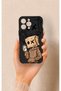 iPhone 13 Pro Max Compatible Coffee Break Patterned Silicone Case