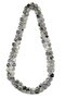 Labradorite Natural Stone Knotted Tumbled Pendant - 2