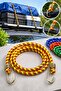 Luggage Rubber 1.2 Meters 10 mm Flexible Load Securing Rubber with Steel Hook - 3