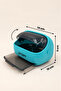 Oval Transparent Adhesive Wall Soap Dish with Lid, Self-Drying - 7