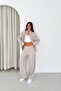 Women's Oversize Tencel Shirt and Pants Set - 3