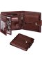 Genuine Leather Wallets for Men, Leather Multi-Functional RFID Blocking Wallet with 17 S