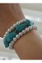 Turkuaz Vei̇nci̇ Bracelet Set - Multi-Colored - 3