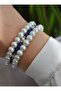 Lapi̇s Lazuli̇ Veince Bracelet Set - Multicolor - - 4