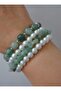 Aventurine Vein Bracelet Set - Multicolor -