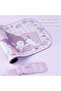Kuitmor Kawaii Anime Mouse Pad Wrist Rest Support Set - مجموعة دعم المعصم غير القابلة للانزلاق مع وسادة مكتبية من الإسفنج المرن بتصميم فيونكة - 3