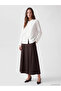 Esvab • Modern & Distinctive Flared Skirt with Zipper at the Waist - 2