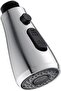 Kitchen Tap Spray Head, Pull Down Kitchen Faucet Sprayer Head Replacement, 3 Modes Water Sa