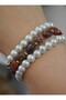 Jasper Vei̇nci̇ Bracelet Set - Multicolor - - 4