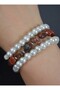 Jasper Vei̇nci̇ Bracelet Set - Multicolor - - 2