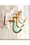 Self Adhesive Hooks,Wall Hooks Acrylic Robe Hooks,Coat Clothes Holder for/Bathroom/Kitchen/Be - 4