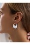 Steel Hoop Earrings - 2
