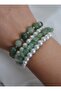 Aventurine Vein Bracelet Set - Multicolor - - 2