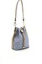 Silver & Polo Blue - Skin Sp1137 Women's Shoulder Bag - 2
