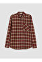 Quality Pieces from Çelebi Store Standard Fit Checked Embroidered Men's Shirt Jacket - 5