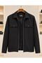 Ezr Men's Standard Fit Flexible Seasonal Jacket with Pockets 7759 - 8
