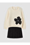 Esvab • Modern & Distinctive Floral Knitwear Set for Girls - 3